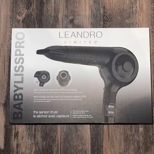 BABYLISS PRO Hairdryer Leandro Limited Hair Dryer NEW NWT Hair Styling Sensor